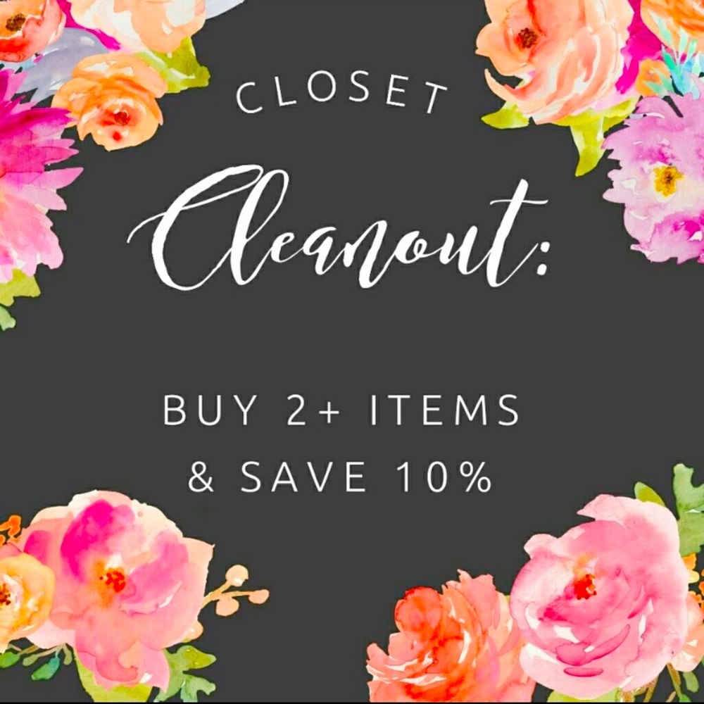 CLOSET CLEANOUT